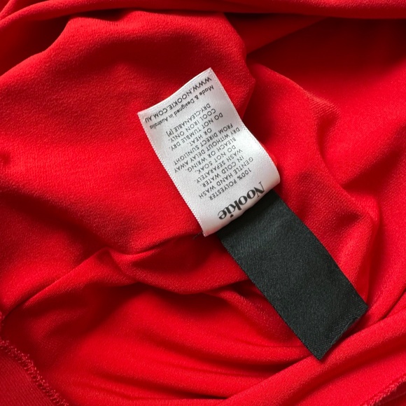 Nookie Red Strapless Maxi Dress - Picture 9 of 14